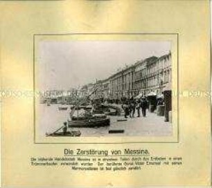 Messina vor dem Erdbeben vom Dezember 1909