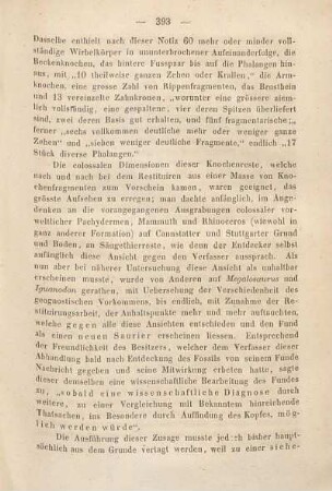 Belodon Plieningeri. H. v. Meyer. Ein Saurier der Keuperformation