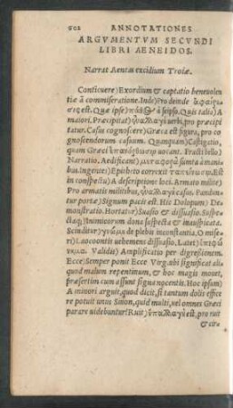 Argumentum Secundi Libri Aeneidos.