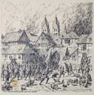 Gefecht am Drachenloch am 29. Juli 1809 (Erstürmung von Halberstadt)
