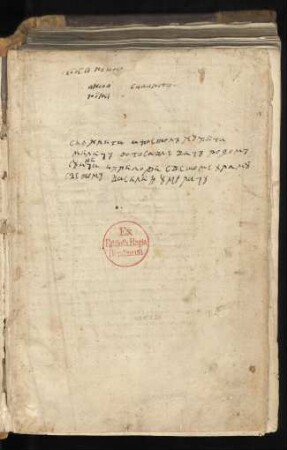 Apostolos, serb.-kirchenslav. : Ms. slav. Wuk 13