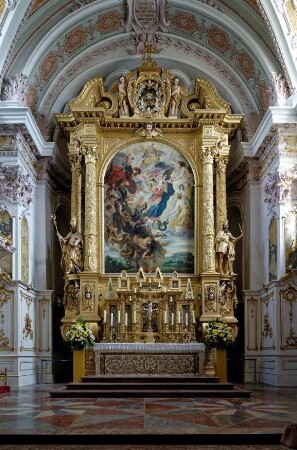 Freising, Dom, Umbau unter Fürstbischof Veit Adam von GepeckhFreising, cathedral, rebuilt under Prince-Bishop Veit Adam von GepeckhFreising, cathédrale, reconstruction sous le prince-évêque Veit Adam von Gepeckh