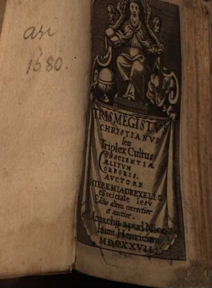 Trismegistus Christianus seu triplex cultus