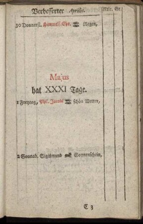 Verbesserter Majus