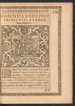 Dominica XXIIII. Post Trinitatis, Evangelium Marci 5.