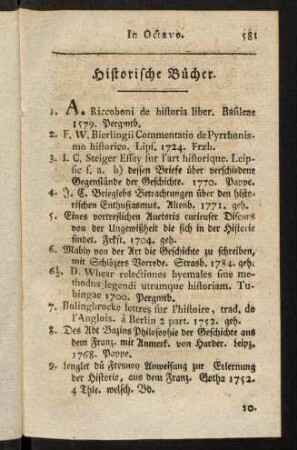 581-669, Historische Bücher.