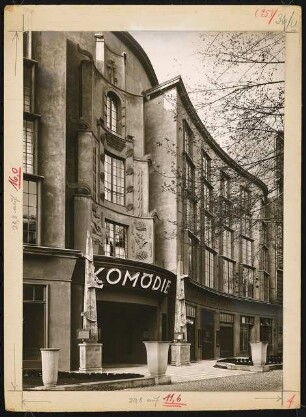 Komödie am Kurfürstendamm, Berlin: Ansicht von Norden