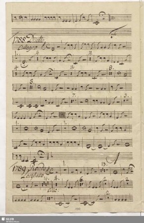1789. Rondo: Sventurata in quest'istante / Fabrizi, V.