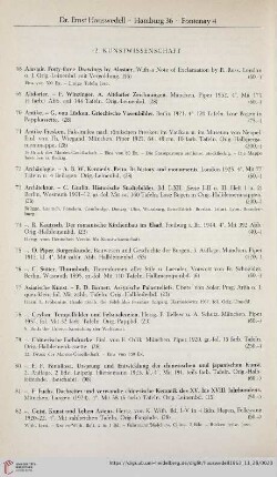 Kunstwissenschaft (Nr. 68-251)
