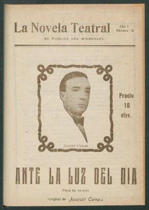 [Fotografía de] Joaquín Campa