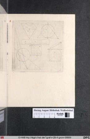 Darstellung und Konstruktion geometrischer Körper.