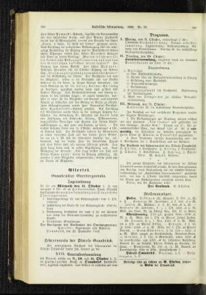 Lehrerverein der Diöcese Osnabrück : XVII. Generalversammlung