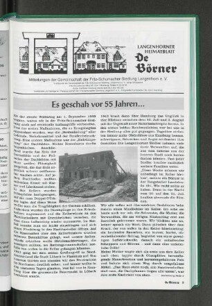 Es geschah vor 55 Jahren ...