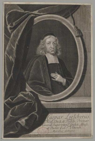 Bildnis des Caspar Loescherus
