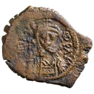Münze, Halbfollis, 583 / 584