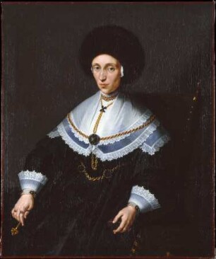 Bildnis der Maria Salome von Stalburg (1602-1646), Ehefrau von Johann Maximilian zum Jungen