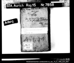 Die Überwachung der Wegeverwaltung in der Herrlichkeit Lütetsburg