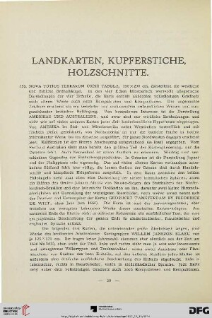 Landkarten, Kupferstiche, Holzschnitte (Nr. 556-699)