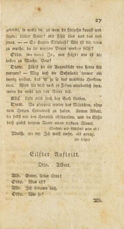 Eilfter Auftritt