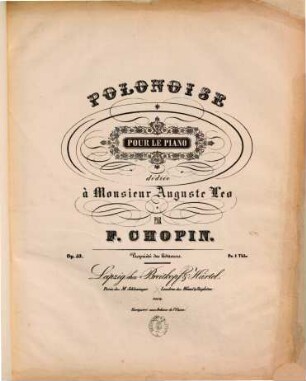 Polonoise pour le piano : op. 53