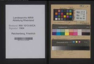 Entnazifizierung Friedrich Reichenberg , geb. 07.04.1905 (Kranfuehrer)