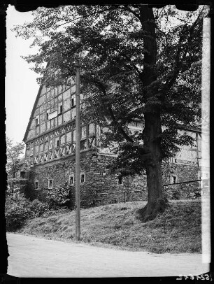 Oberschaar bei Freiberg, alter Gasthof