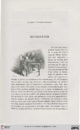 12: Meissonier : artistes contemporains
