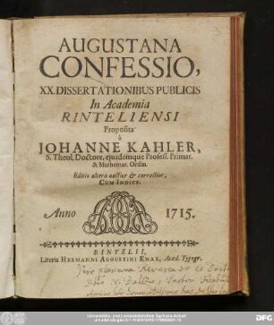 Augustana Confessio