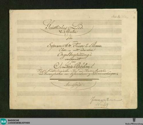 8 Sacred songs - Don Mus.Ms. 2376