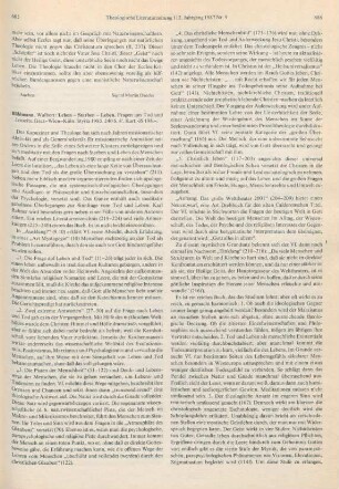685-687 [Rezension] Bühlmann, Walbert, Leben, Sterben, Leben