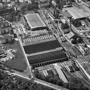 Planungen der Bundesbahn-Hauptverwaltung zur Stillegung des Ausbesserungswerks Karlsruhe