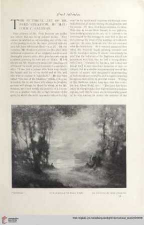 The pictorial art of Mr. Fred Stratton