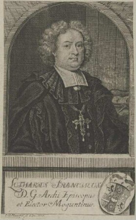 Bildnis von Lotharius Franciscus, Erzbischof von Mainz