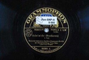 Adelaide : I. Teil / (Beethoven)