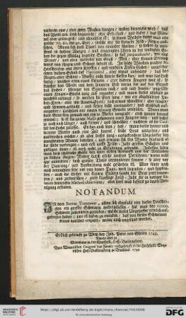 Notandum