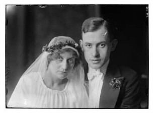 Ursula und Hermann Richter als Hochzeitspaar