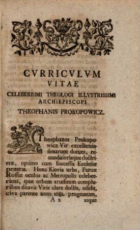 Historia, in qua de ortu et profectu controversiae Graecos inter et Latinos de processione, spiritus sancti agitatae narratur ... conscripta ... anno Dei 1714 ...