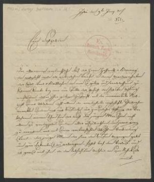 Brief an Anton Schindler : 09.06.1827