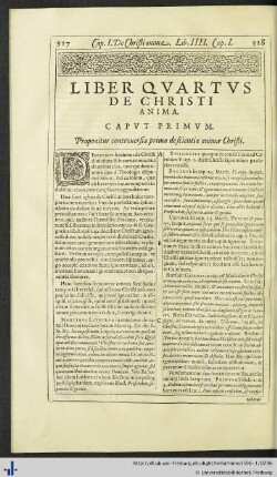 Liber Quartus De Christi Anima.