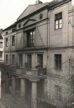 Dresden-Altstadt. Wohnhaus, Polierstraße 19