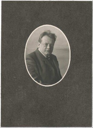 Fotografie von Max Reger (1873-1916)