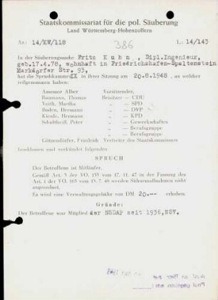 Kuhn, Fritz