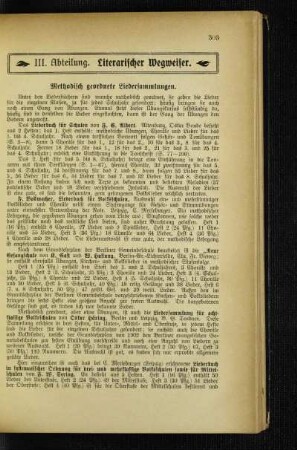 Literarischer Wegweiser