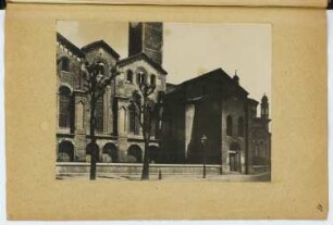 Sant’Eustorgio, Mailand: Ansicht (aus: Skizzen- und Fotoalbum 3)