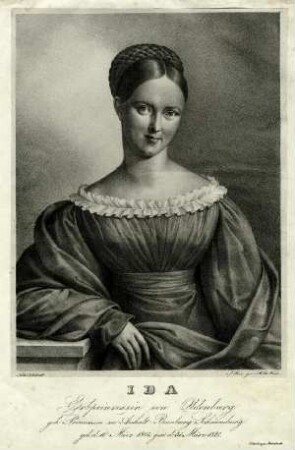 Bildnis von Ida Erbprinzessin von Holstein-Oldenburg (1804-1828)