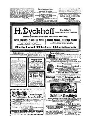 [Anzeigen] : Beilage zu Nr. 21 der Pädagogischen Reform