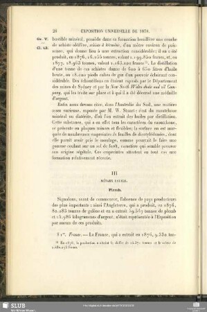III. Métaux Usuels