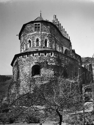Vianden. Hofburg (1190-1240). Kapelle Saint-Antoine (um 1200)
