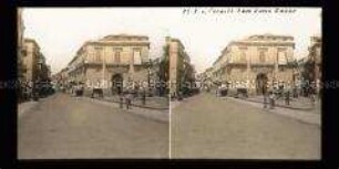 Platz mit Brunnen, Fontana di Gennaro, am Corso Cavour, Messina