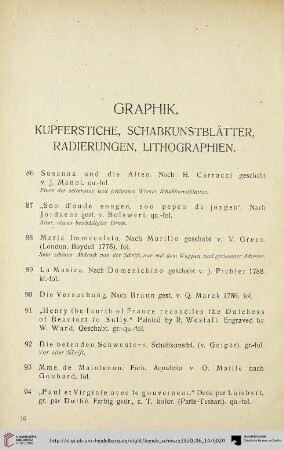 Graphik (Nr. 86-122)